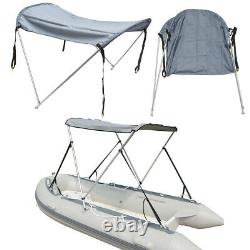 160120110CM Foldable Top Boat Cover Bimini Top Canopy Bikini 2 Bow Clip