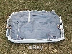 1987 Bayliner Caprie 1750 Oem Bimini Top And Zippered Back Cover