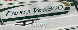 1998 Rinker Fiesta Vee 300 Boat Bimini Top Cover with Boot