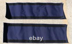 2008 Boston Whaler 205 Eastport Bimini Top Side Isinglass Curtain Canvas 4pc Set