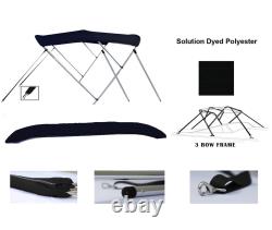 3-Bow Aluminum Bimini Top Compatible with Malibu RESPONSE FXI WithO TOWER 2009