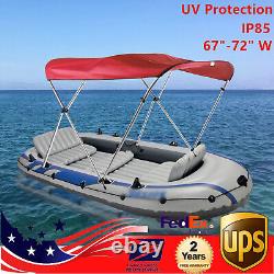 3 Bow Bimini Top Boot Canvas Cover 6ft Long 67-72 W 46 H 6ft Long UV Protect