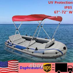 3 Bow Bimini Top Boot Canvas Cover 6ft Long 67-72 W 46 H 6ft Long UV Protect