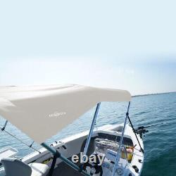 3 Bow Bimini Top PREMIUM RANGE 79 84 Width, 6ft Long White