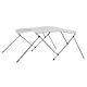 3 Bow Bimini Top White 72x55.1x53.9