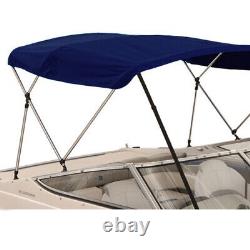 3 Bow bimini top set fits Action Craft 2310 Coastal bay fishing boat 9 colors