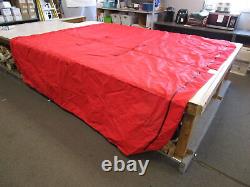 4 Bow Bimini Top Red Cover 112 Long X 115 Wide Marine Boat