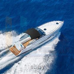 4 Bow Boat Pontoon Bimini Top Cover 8ft length 61-66 W For V-Hull Boats