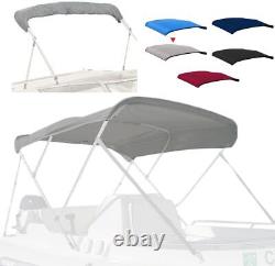 4 Bow Marine Grade Fade and Crack Resistant Bimini Top Replacement Cover