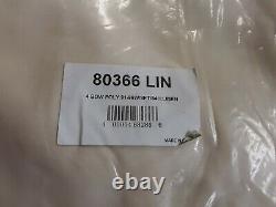 4-Bow Pontoon Bimini Top, Fabric Only, 91-96W x 8'L x 54H, Linen 1160