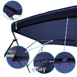 4 Bow bimini top set fits Glastron SE 199 close bow boat 54 Height 9 colors