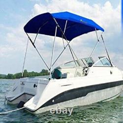 BIMINI TOP 3 Bow 4 Bow Boat Cover 8ft Long For Yacht Canopy Cover withStorage Boot