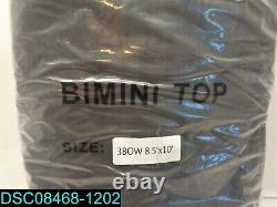 BIMINI TOP 3 Bow Boat Cover Black 8.5'x10