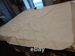 BIMINI TOP COVER With BOOT 4 BOW WHITE 105 x 92 1/2 T48101S-BT-8 MARINE BOAT