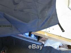 Bennington Bimini Top Cover W / Boot Blue 109 X 113 Marine Boat