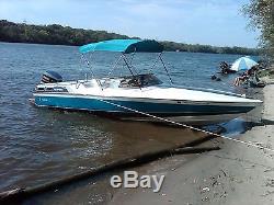 Bimini Top 6' long with Stainless Steel Frame Sunbrella You Pick The Color