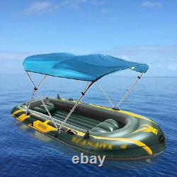 Bimini Top Boat Cover 3 Bow 46 H /67-72 W 6 ft. Long UV Protect 600D