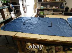 Bimini Top Cover With Boot 80279 Royal Blue Polyester 94 L X 56 W Marine Boat
