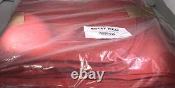 Bimini Top Skin & Boot 80147 Red 3-Bow Poly 5'L, 32H, 61-66W-NEW-SHIP N 24 HOURS