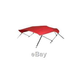 Bimini top for Sea Doo Speedster 200 with OEM waketower (n. I.) in Logo red