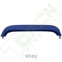 Blue UV-resistant Bimini Top Boat Cover 54 High 4Bow 8FT L x 73-78Width