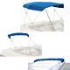 Boat Bimini Top Cover 4 bow 96 L 67-72 W 54 Height Frame Only