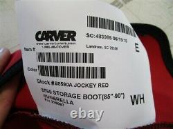 Carver / Sunbrella 3 Bow Bimini Top Cover With Boot 216097 / B8590a Boat