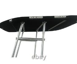 Dolphin Pro Fishing Boat White Coated T Top Heavy Duty T top Black Canopy