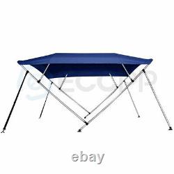 ECCPP Bimini Top Boat Cover with Stainless Steel Eye Hooks 91-96W 54 Heigth