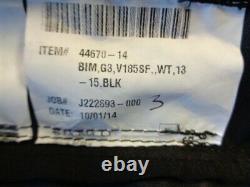 G3 44670-14 (2013-2015) ANGLER V185SF BIMINI TOP With BOOT 71 X 65 BLACK BOAT