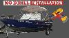 How To Install Bimini Top Without Drilling Holes In Your Boat Tips On Bimini Top Installation