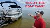 How To Properly Launch Your Pontoon Tritoon At The Boat Ramp