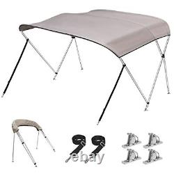 KAKIT 750D 3 4 Bow Bimini Top Different Size Boat Cover Includes Rear Support