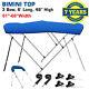 Kakit BIMINI TOP 3 Bow Boat Cover Blue 61 66 Wide 6ft Long With Rear Poles