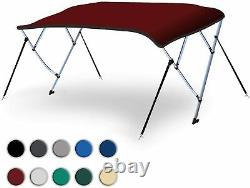Leader Accessories 3 Bow Bimini Top Cover Includes Mounting Hardwares