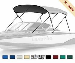 Leadpro 10 Optional Colors 13 Different Sizes 3-4 Bow Bimini Top Boat Cover L