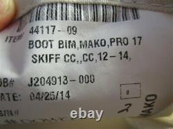 Mako Pro 17 Skiff Center Console Bimini Top Cover With Boot Cream 2012-2014 Boat