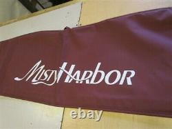Misty Harbor 1470 Ec Explorer Bimini Top Cover With Boot Maroon Marine Boat