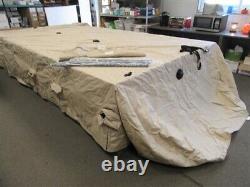 Misty Harbor (2019) A2285ru Pontoon Cover / Bimini Top & Boot Taupe 24858 Boat