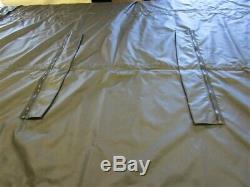 Misty Harbor Bimini Top Cover Black 111 W X 113 1/4 Long (4) Bow Marine Boat