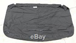 NEW 2018 Sea Ray 230 SLX Jet Black Sunbrella Canvas Fabric Bimini Top # 1014789