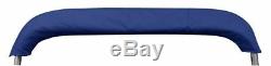New 4 Seasons Brand Boat Bimini Top Cover 3 Bow 54H x 73-78 W. Navy Blue