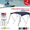 Oceansouth 3 Bow Bimini Top PREMIUM RANGE Boat Cover 6ft Long with Rear Poles