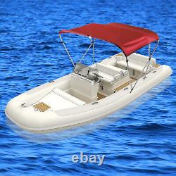 PU Coating Bimini Top Boat Cover 3 Bow 6' Long 67-72waterproof UV Protect