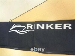 Rinker 246 Radar Arch Bimini Top Cover W / Boot Denim Blue Marine Boat