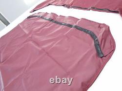 SHADEMATE 80107BUR 2 BOW BIMINI TOP COVER WithBOOT BURGUNDY 65 L X 64 W BOAT