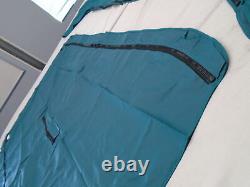 SHADEMATE 80174TEL 3 BOW BIMINI TOP COVER WithBOOT TEAL 59 L X 81 W BOAT