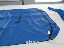 SHADEMATE 80228RYL 3 BOW BIMINI TOP COVER WithBOOT ROYAL BLUE 57 X 71 BOAT