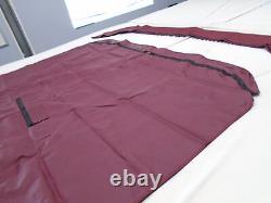 SHADEMATE 80237BUR 3 BOW BIMINI TOP COVER WithBOOT BURGUNDY 74 1/2 X 70 1/2 BOAT