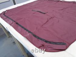 SHADEMATE 80237BUR 3 BOW BIMINI TOP COVER WithBOOT BURGUNDY 74 1/2 X 70 1/2 BOAT